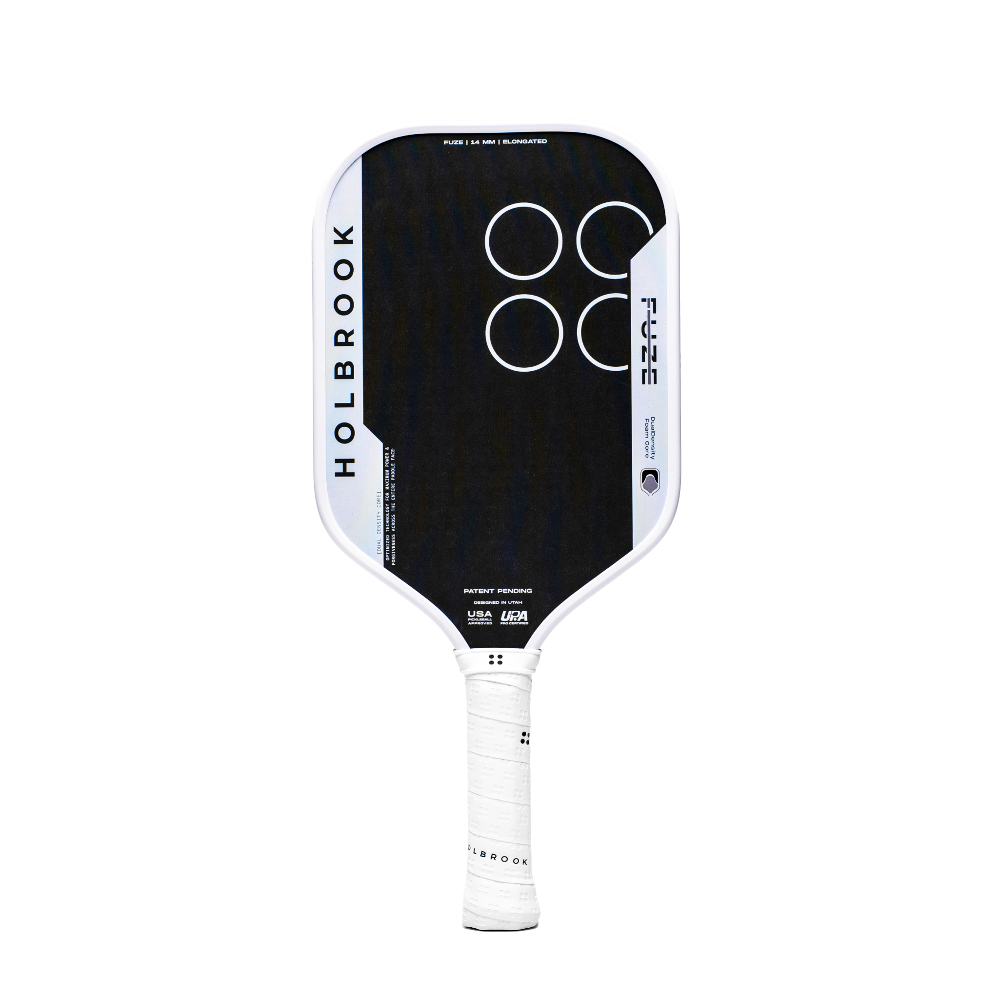 Holbrook FUZE – Elongated Control + Pop Paddle (14mm)