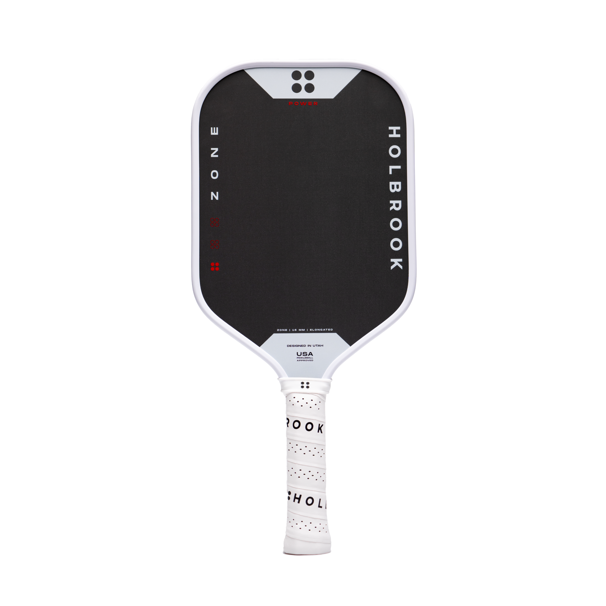 Holbrook ZONE Power White – Power Paddle with Control (16mm)