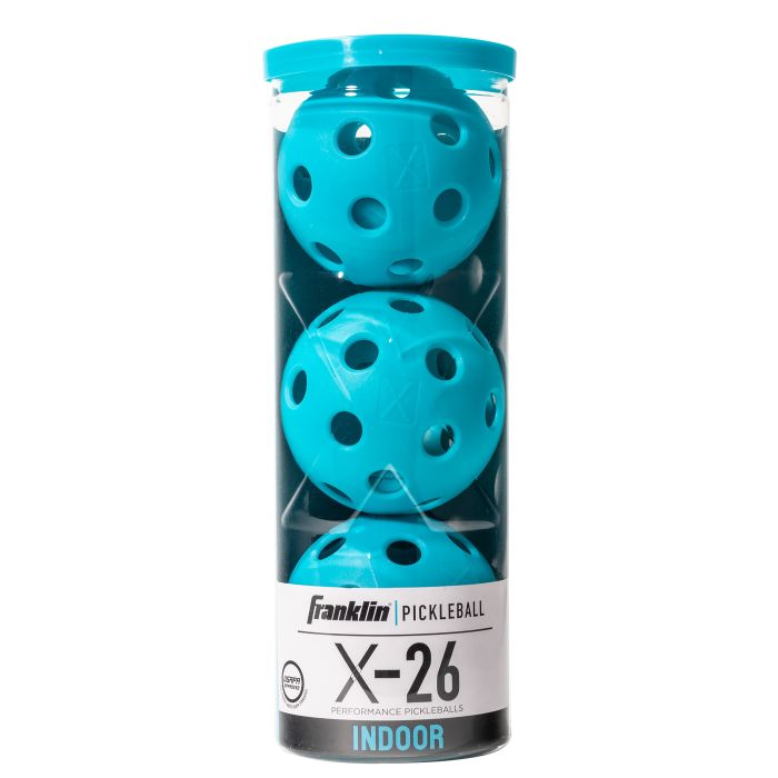 Pickleball - X-26 Indoor - 3 Pack - Blue