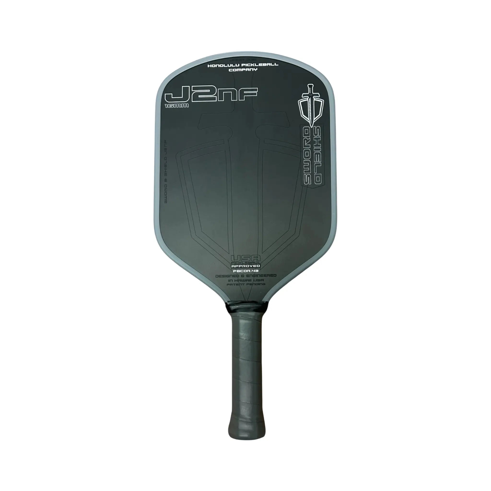 Honolulu Sword & Shield J2NF – Control & Precision Paddle (16mm)