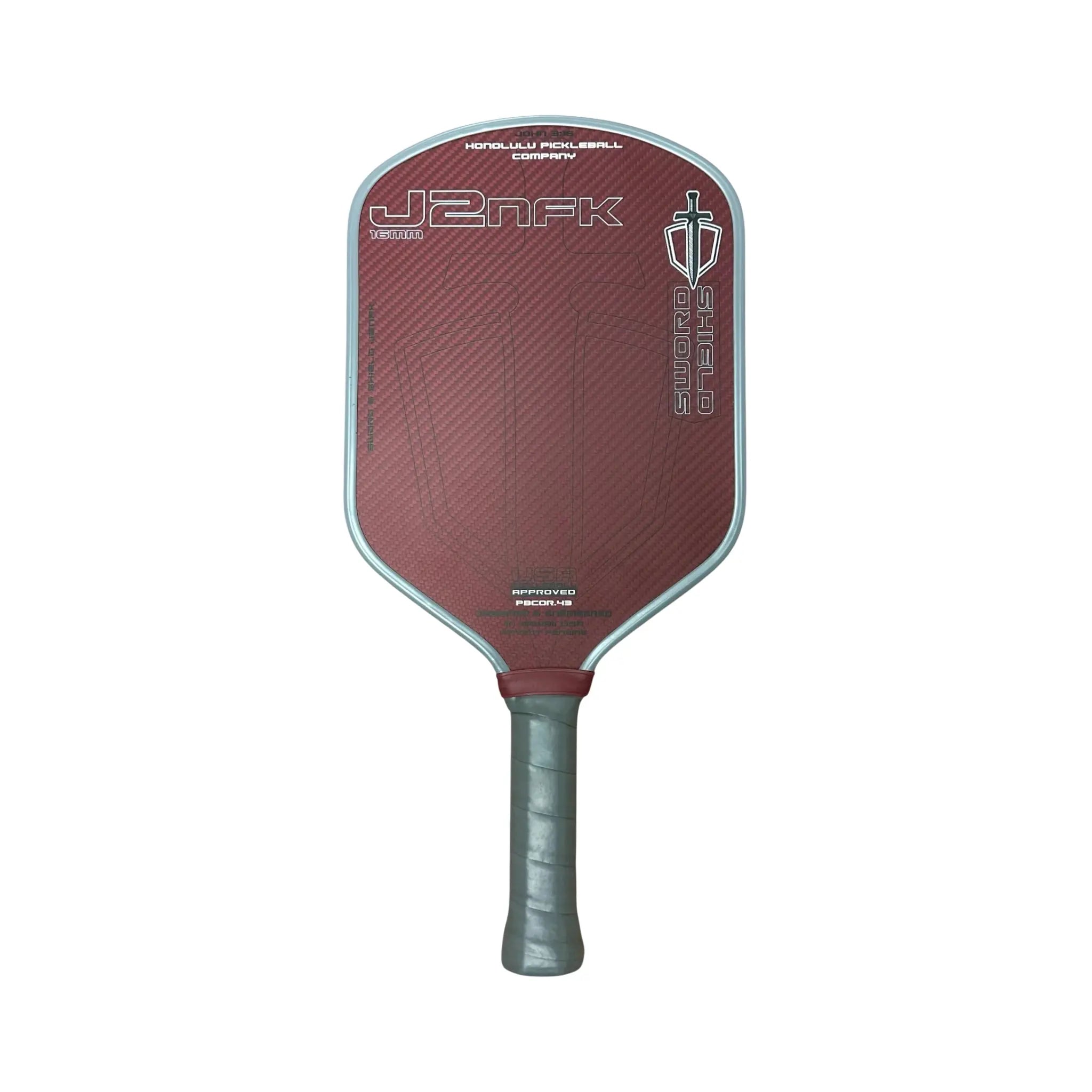 Honolulu Sword & Shield J2NFK – Elite Hybrid Power & Control Paddle (16mm)