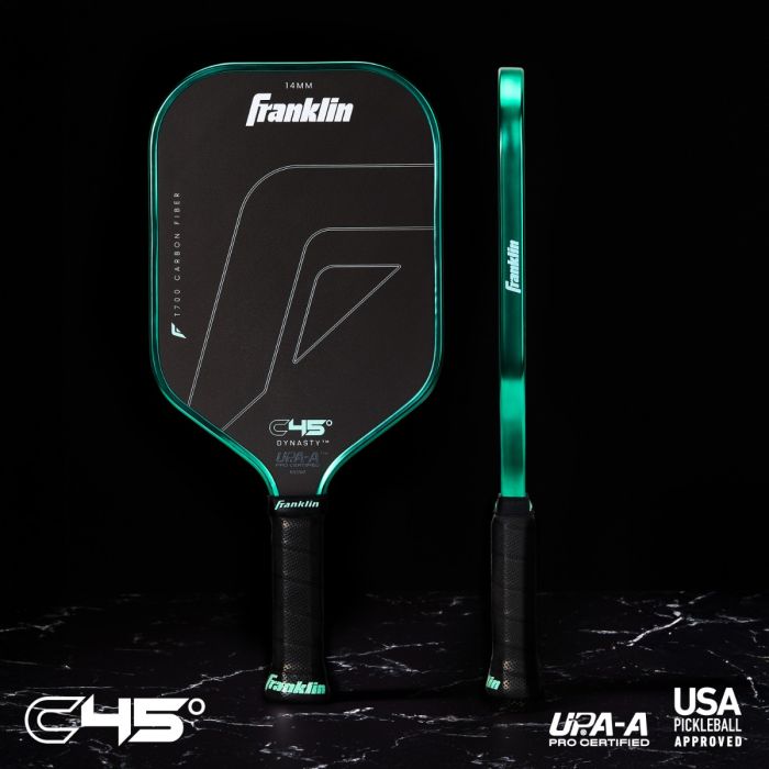 Franklin DYNASTY C45 Carbon Fiber Pickleball Paddle – 14mm, Mint