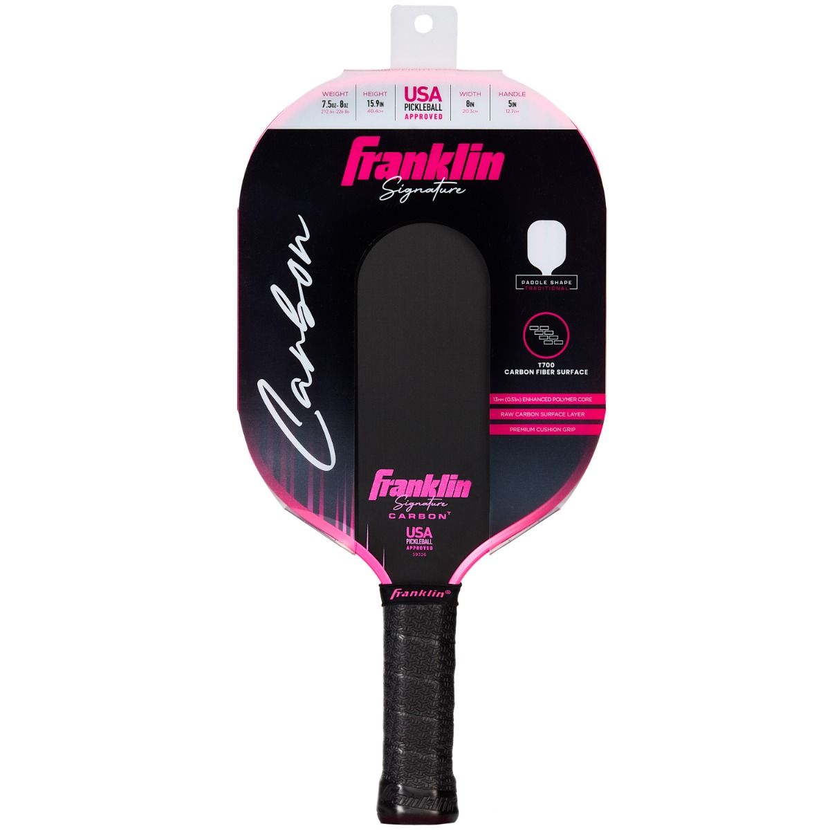 Franklin Signature Carbon Fiber – Power Paddle (13mm)