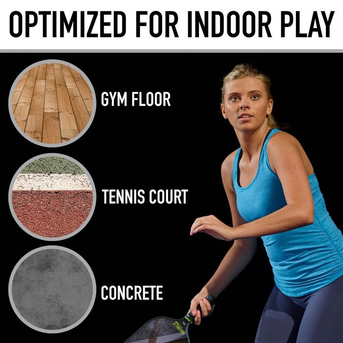 Pickleball - X-26 Indoor - 3 Pack - Lime Green